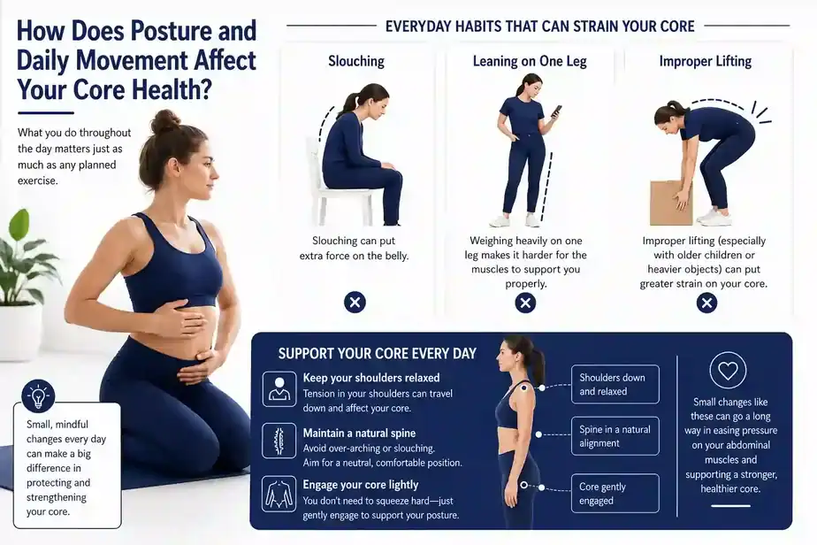 How Does Posture and Daily Movement Affect Your Core Health ?