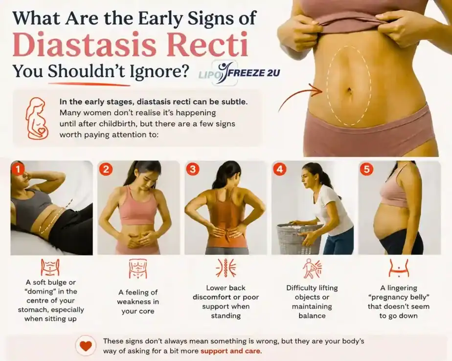 What Are the Early Signs of Diastasis Recti You Shouldn’t Ignore ?