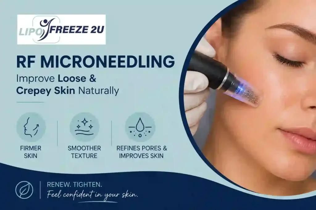 Can RF Microneedling Help Improve Loose and Crepey Skin ?